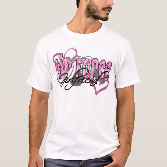 Flygvapenflickvän T Shirt (Framsida)