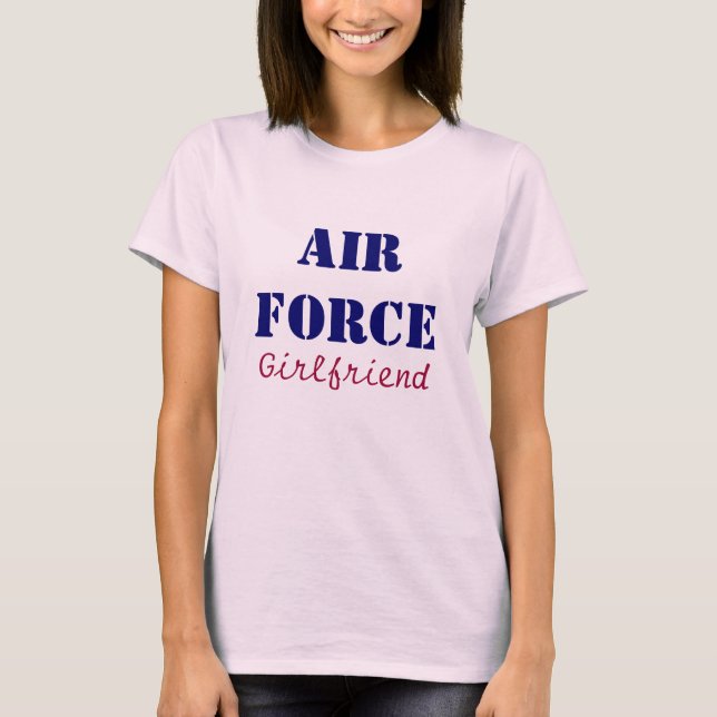 Flygvapenflickvän Tee Shirt (Framsida)