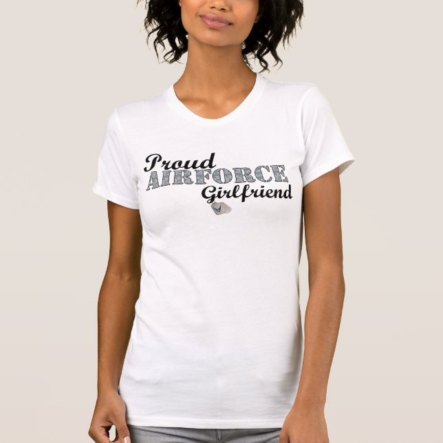 Flygvapenflickvän Tee Shirt (Framsida)
