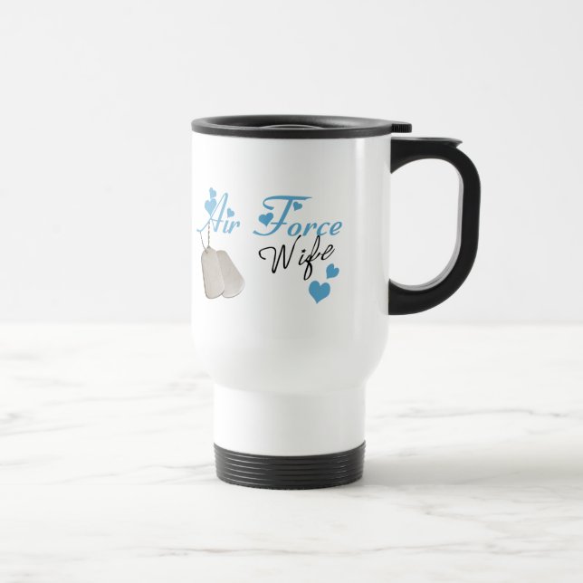 Flygvapenfrutravel mug resemugg (Höger)