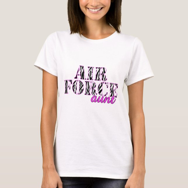 Flygvapenmostersebra Tee (Framsida)