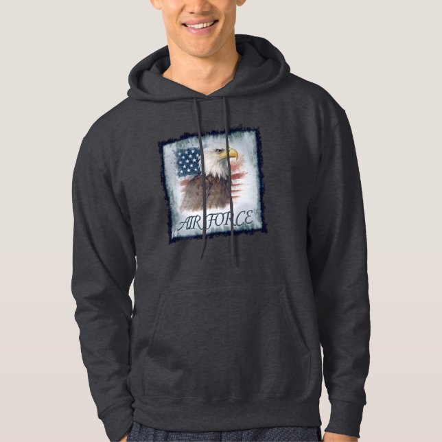 Flygvapnet (USAF) Hoodie (Framsida)