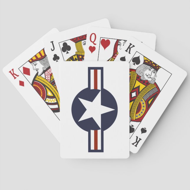 Flygvapnets logotyp casinokort (Baksidan)