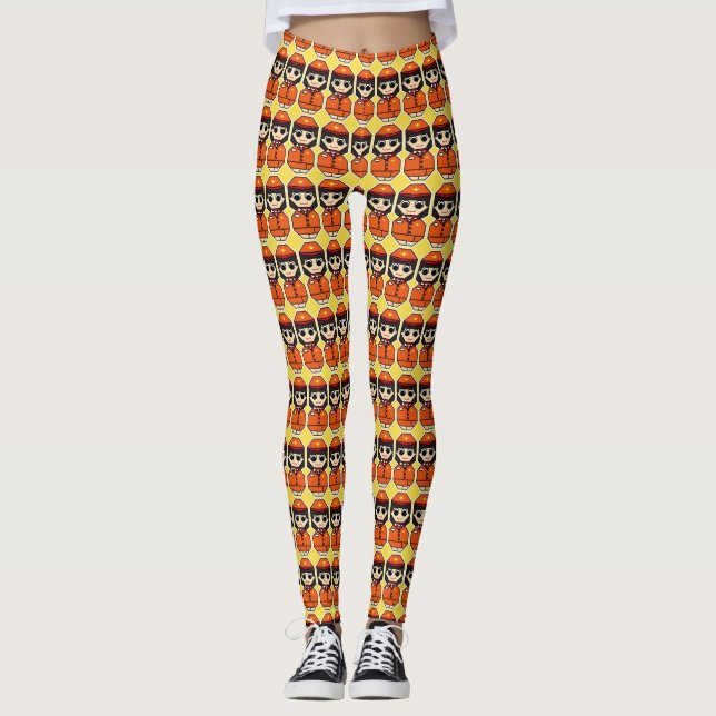 Flygvärdinna Leggings (Framsida)