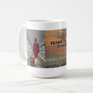 Flygvärdinna och kabinpersonal kaffemug kaffemugg