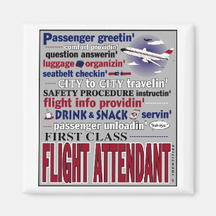Flygvärdinnamagnet Magnet