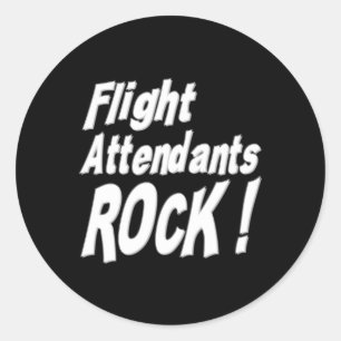 Flygvärdinnasten! Klistermärke