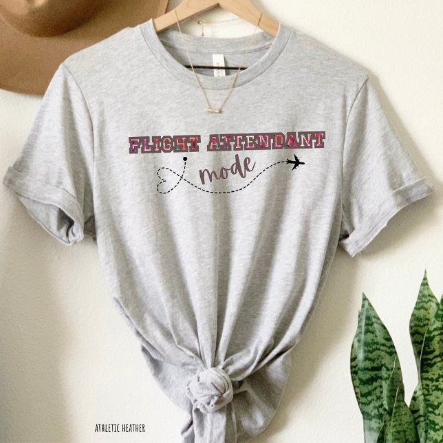 Flygvärdinne-läge T Shirt (Skapare uppladdad)