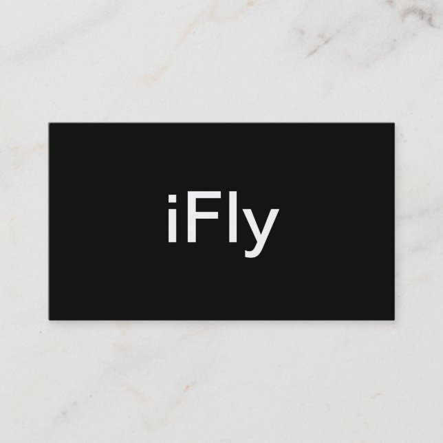 Flygvisitkort Visitkort (Framsida)