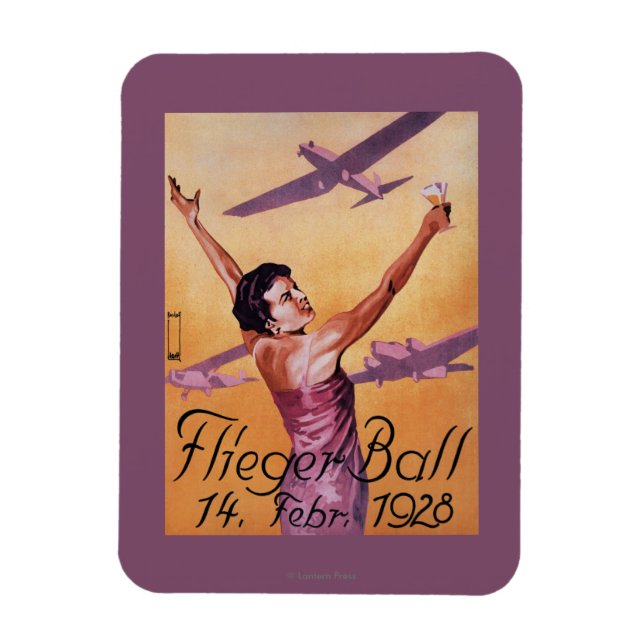 Flygvisning på Hotel Wagner Promo Poster Magnet (Vertikal)