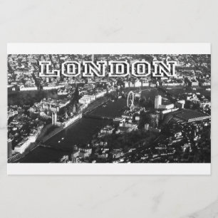 Flygvy i London Brevpapper