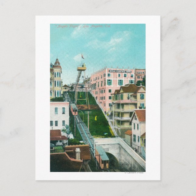 Flygvy över Änglar flygbana Vykort (Framsida)