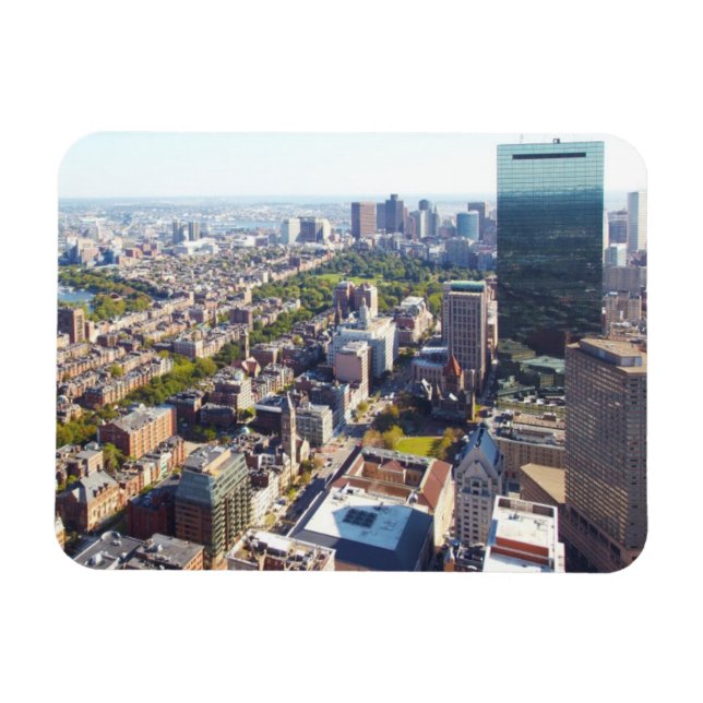 Flygvy över Boston Magnet (Horisontell)