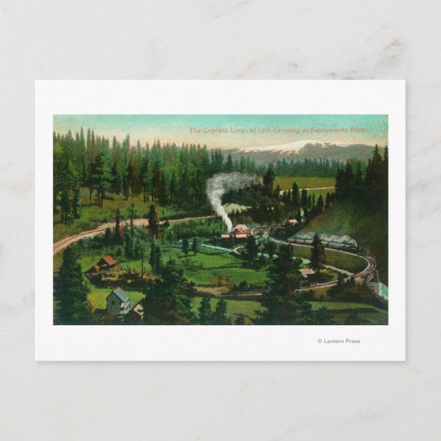 Flygvy över Cantara Loop Vykort (Framsida)