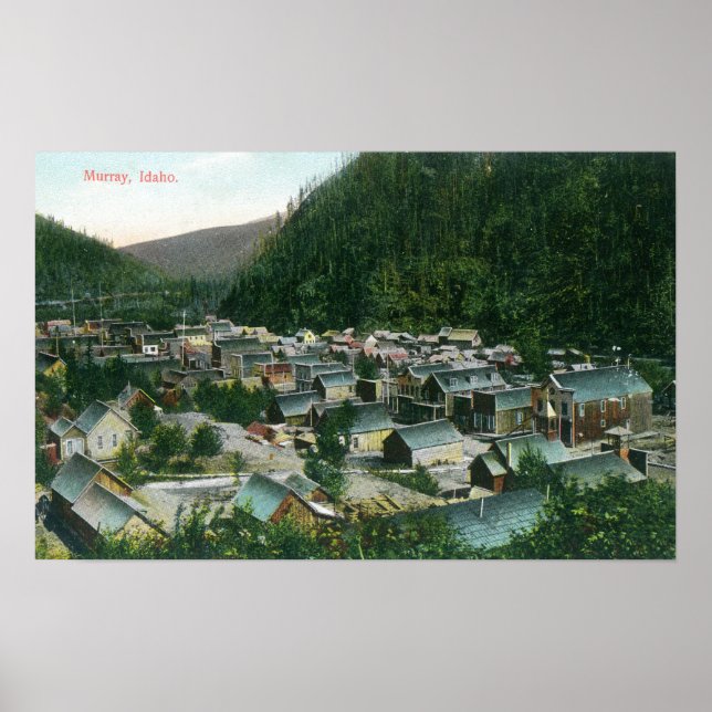 Flygvy över CityMurray, ID Poster (Framsidan)