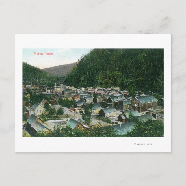 Flygvy över CityMurray, ID Vykort (Framsida)