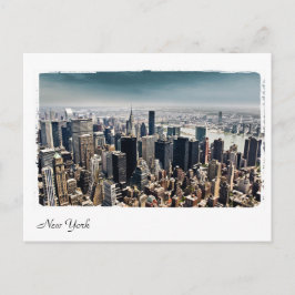 flygvy över New York Vykort