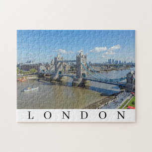 Flygvypussel i London Torn Bridge Pussel