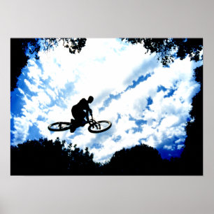 Flyin kick poster