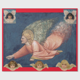 FLYING ANGEL Foleting Card Presentpapper
