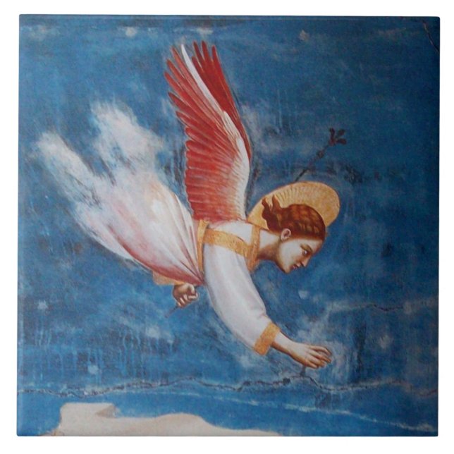 FLYING ANGEL / ST JOACHIM S DREAM-Jul Kakelplatta (Framsidan)
