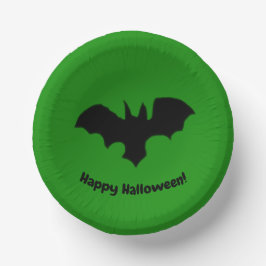 Flying Bat on Green