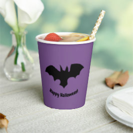 Flying Bat on Purple