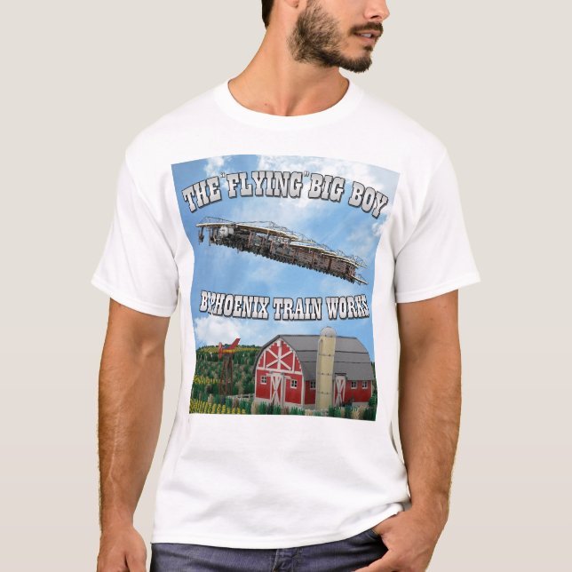"Flying Big Boy" T-Shirt (Framsida)