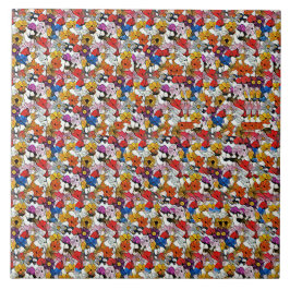 FLYING BIRD STEREOGRAM 4,25x4,25, 6x6 tum  Kakelplatta