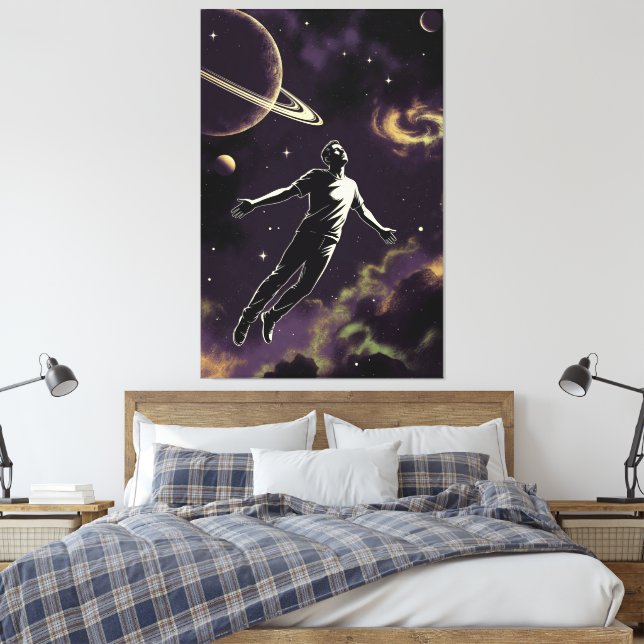 Flying For Photons canvastryck (Insitu (sovrum))