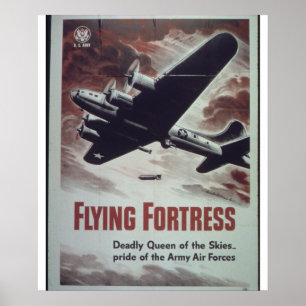 Flying_Fortress-_-_NARA_Propaganda affisch