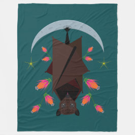Flying Fox Teal Fleecefilt (3 Storlekar)