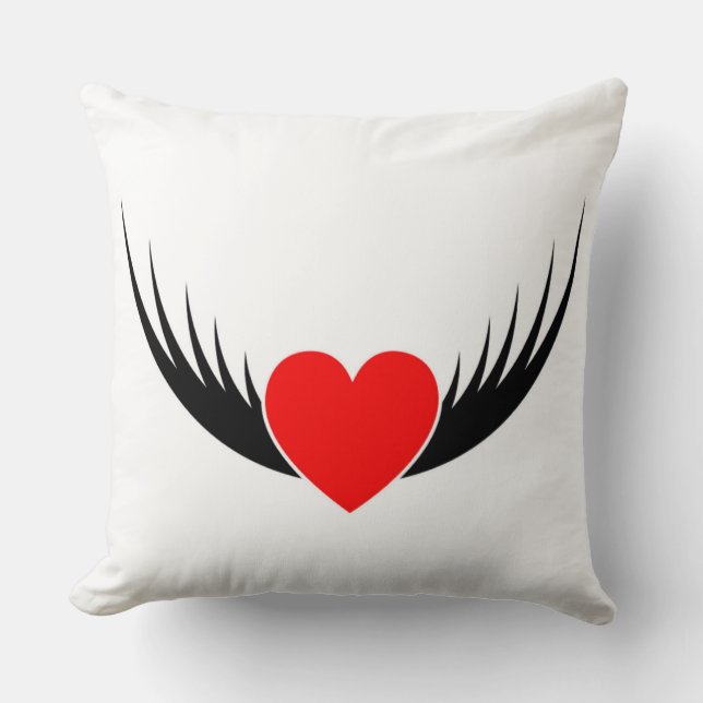 FLYING HEART KUDDE (Framsida)