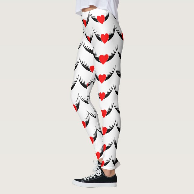 FLYING HEART LEGGINGS (Vänster)
