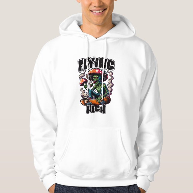 "Flying High" hoodie (Framsida)