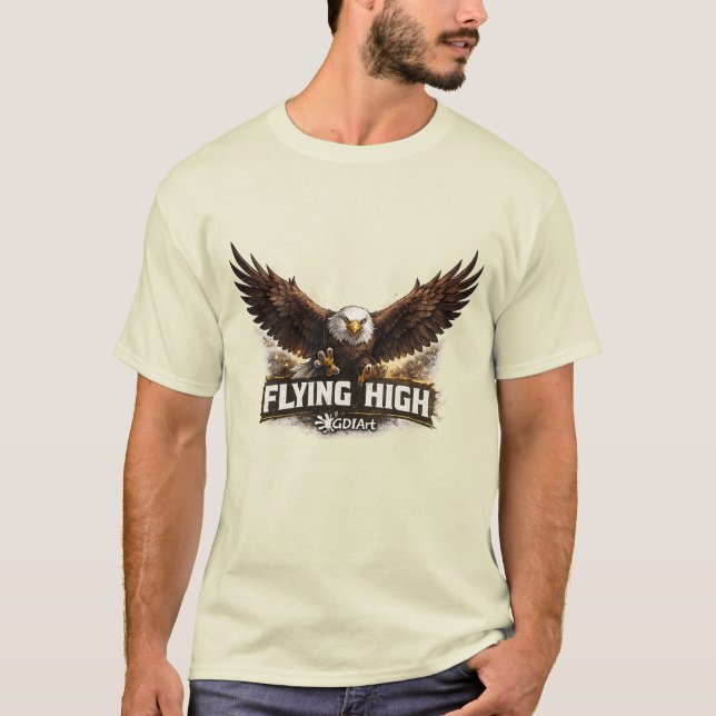 FLYING HIGH T SHIRT (Framsida)