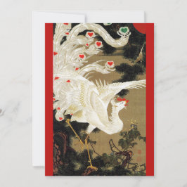 FLYING LOVE FENIX,Fjädrar,Hjärtan Alla hjärtans da Julkort