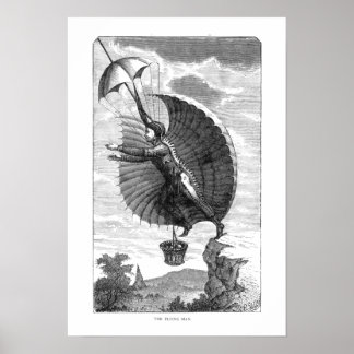 FLYING MAN POSTER