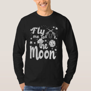 Flying Me To The Moons Outfits Country Musik Vinta T Shirt