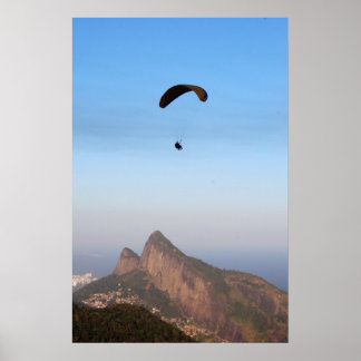 Flying over Rio Poster