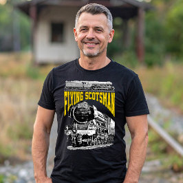 Flying Scotsman 1923 LNER Tåg. Ånglok. T Shirt