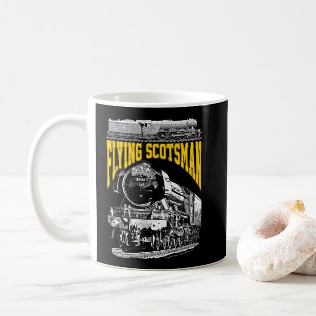 Flying Scotsman 1923 LNER Train. Steam Locomotive. Kaffemugg (Med munk)
