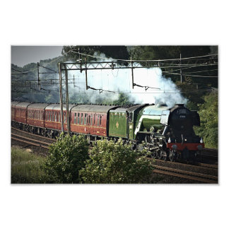 Flying Scotsman på huvudlinjen (5539) Fototryck