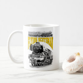 Flying Scotsman Steam Locomotive. 1923 LNER Train Kaffemugg