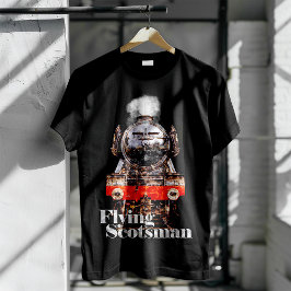 Flying Scotsman – Steam Locomotive Illustration T Shirt
