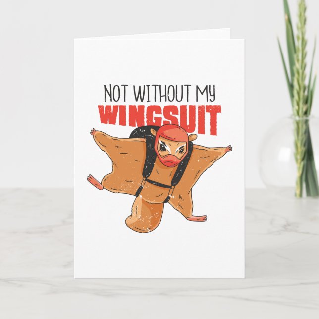 FLYING SQUIRREL FUNNY KORT (Framsida)