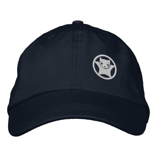 Flying Squirrels Need a Hat Broderad Keps (Framsida)