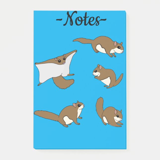 Flying Squirrels  Post-it Block (Framsida)
