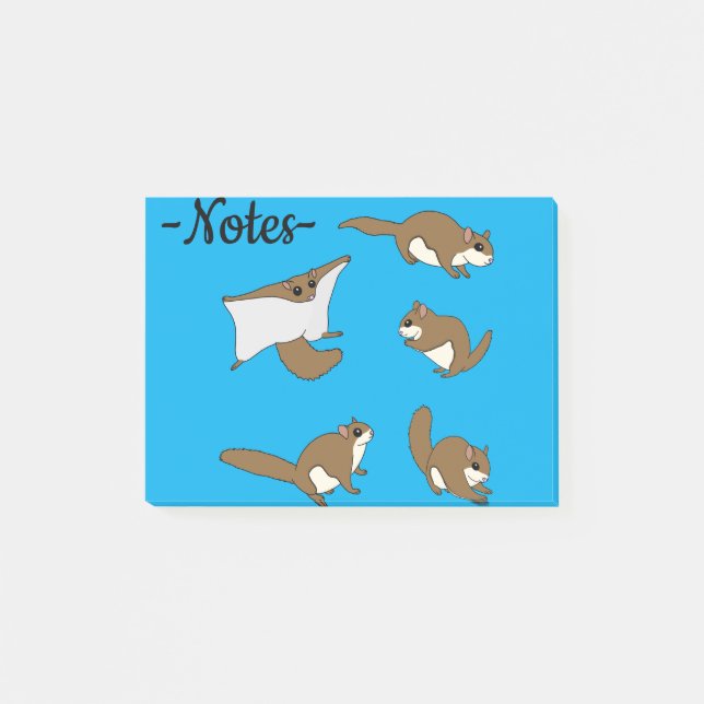 Flying Squirrels  Post-it Block (Framsida)