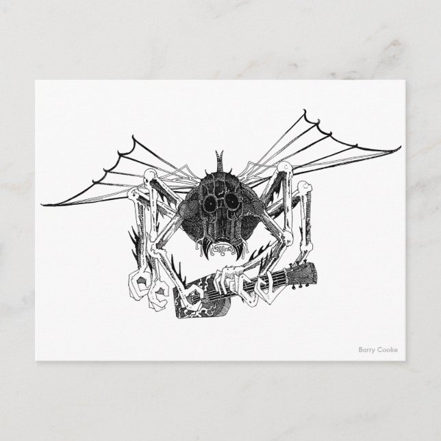 FLYING WETA MED GUITAR VYKORT (Framsida)